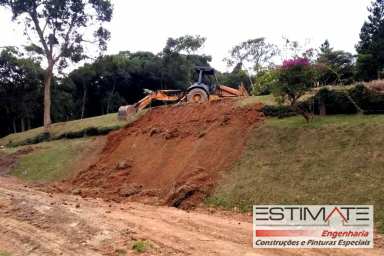 184 - Estimate Engenharia Construções e Pinturas Especiais -  Terraplenagem e Escavação: remoção do excesso de terra_1
