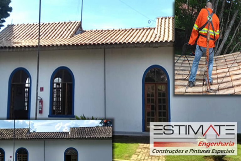 Estimate Engenharia Construções e Pinturas Especiais - limpeza de telhados